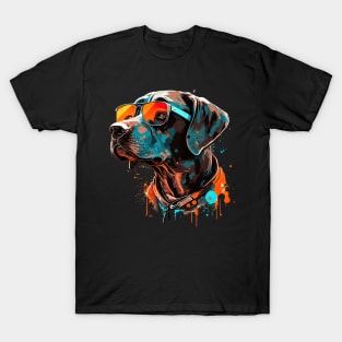 Pointer dog with sunglasses T-Shirt